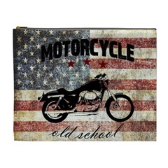 Motorcycle old school Cosmetic Bag (XL)