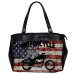 Motorcycle old school Office Handbags Front