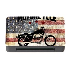 Motorcycle Old School Memory Card Reader With Cf by Valentinaart