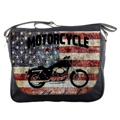 Motorcycle old school Messenger Bags