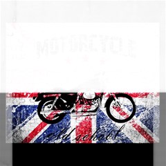 Motorcycle Old School Rectangular Jigsaw Puzzl by Valentinaart