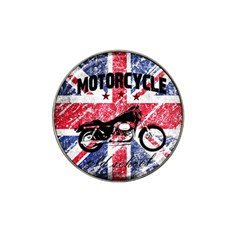 Motorcycle Old School Hat Clip Ball Marker