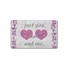 Shabby Chich Love Concept Poster Magnet (name Card) by dflcprints