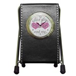 Shabby Chich Love Concept Poster Pen Holder Desk Clocks Front