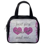 Shabby Chich Love Concept Poster Classic Handbags (One Side) Front