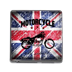 Motorcycle Old School Memory Card Reader (square) by Valentinaart