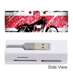 Motorcycle Old School Memory Card Reader (stick)  by Valentinaart