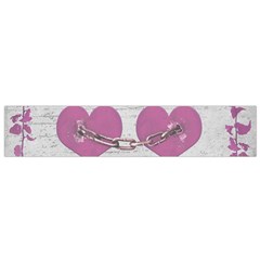 Shabby Chich Love Concept Poster Flano Scarf (Small) 