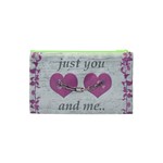 Shabby Chich Love Concept Poster Cosmetic Bag (XS) Back