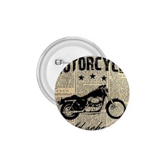 Motorcycle Old School 1 75  Buttons by Valentinaart