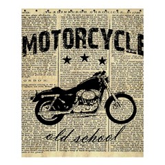 Motorcycle Old School Shower Curtain 60  X 72  (medium)  by Valentinaart