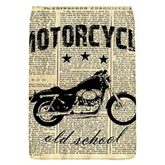 Motorcycle Old School Flap Covers (l)  by Valentinaart