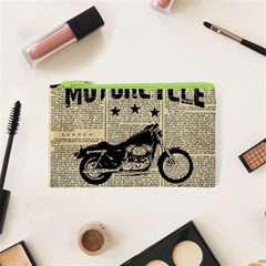 Motorcycle Old School Cosmetic Bag (xs) by Valentinaart