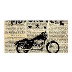 Motorcycle Old School Satin Wrap by Valentinaart