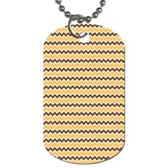 Colored Zig Zag Dog Tag (two Sides) by Colorfulart23