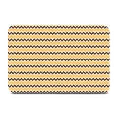 Colored Zig Zag Plate Mats by Colorfulart23