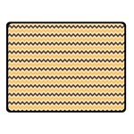 Colored Zig Zag Fleece Blanket (Small) 50 x40  Blanket Front