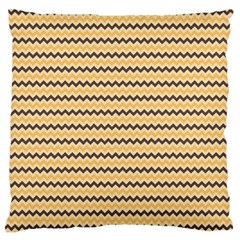 Colored Zig Zag Standard Flano Cushion Case (two Sides) by Colorfulart23