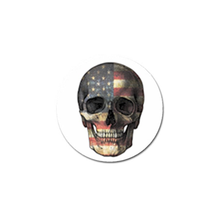 American flag skull Golf Ball Marker (4 pack)