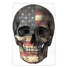 American Flag Skull Flap Covers (s)  by Valentinaart