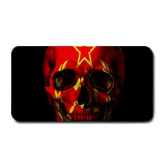 Russian Flag Skull Medium Bar Mats by Valentinaart