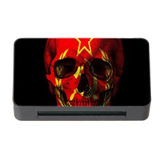 Russian Flag Skull Memory Card Reader With Cf by Valentinaart