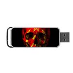 Russian flag skull Portable USB Flash (One Side) Front