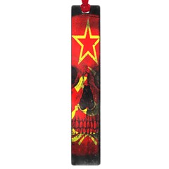 Russian Flag Skull Large Book Marks by Valentinaart