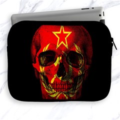 Russian Flag Skull Apple Ipad 2/3/4 Zipper Cases by Valentinaart