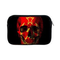 Russian Flag Skull Apple Ipad Mini Zipper Cases by Valentinaart