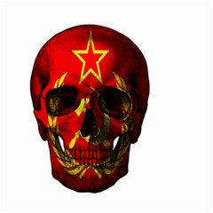 Russian Flag Skull Small Garden Flag (two Sides)