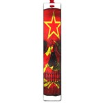 Russian flag skull Large Book Marks Front