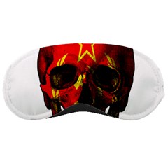 Russian Flag Skull Sleeping Masks by Valentinaart