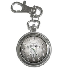 Wonderful Owl, Mandala Design Key Chain Watches by FantasyWorld7