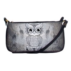 Wonderful Owl, Mandala Design Shoulder Clutch Bags by FantasyWorld7