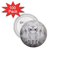 Wonderful Owl, Mandala Design 1 75  Buttons (100 Pack)  by FantasyWorld7