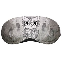 Wonderful Owl, Mandala Design Sleeping Masks by FantasyWorld7