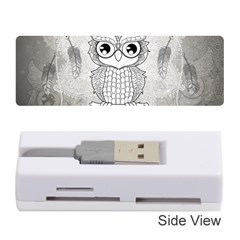 Wonderful Owl, Mandala Design Memory Card Reader (stick)  by FantasyWorld7