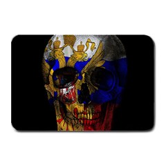 Russian Flag Skull Plate Mats by Valentinaart