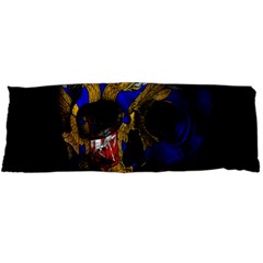 Russian Flag Skull Body Pillow Case Dakimakura (two Sides) by Valentinaart