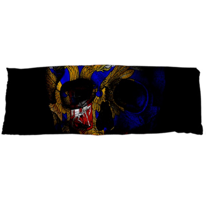 Russian flag skull Body Pillow Case Dakimakura (Two Sides)