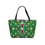 Pearl Flowers In The Glowing Forest Shoulder Handbags Front