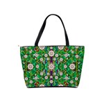 Pearl Flowers In The Glowing Forest Shoulder Handbags Back