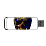 Russian flag skull Portable USB Flash (One Side) Front