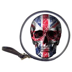 Uk Flag Skull Classic 20-cd Wallets by Valentinaart