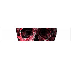 Uk Flag Skull Flano Scarf (large) by Valentinaart