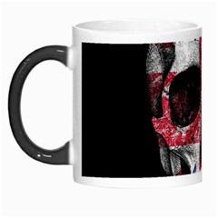 Uk Flag Skull Morph Mugs by Valentinaart