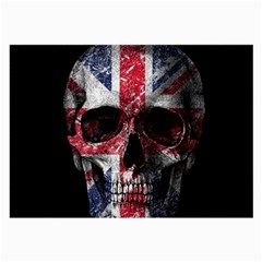 Uk Flag Skull Large Glasses Cloth