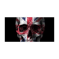 Uk Flag Skull Yoga Headband by Valentinaart