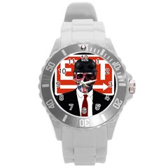 Dualism Round Plastic Sport Watch (l)